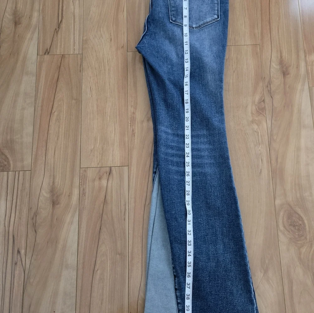 Judy Blue Flare Fit Inseam Panel High Rise Jeans Size 11/30. - Picture 13 of 15